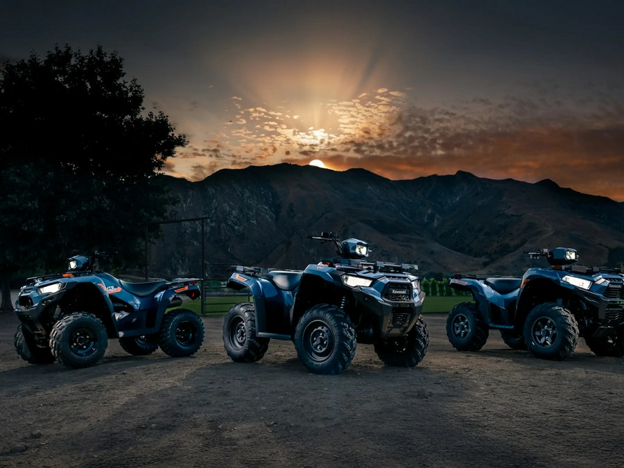 2026 Kawasaki Brute Force 450 4X4 EPS Grayish Blue - 111679
