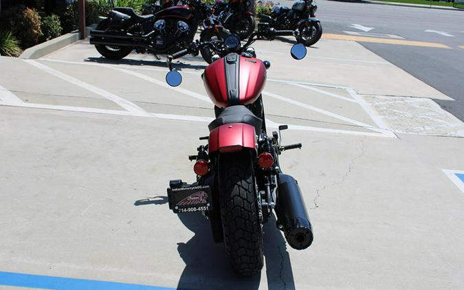 2025 Indian Motorcycle® Scout® Bobber Limited Sunset Red Smoke