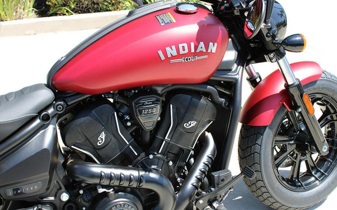 2025 Indian Motorcycle® Scout® Bobber Limited Sunset Red Smoke