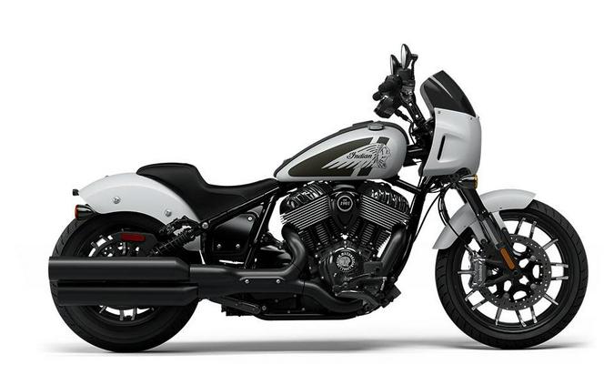 2024 Indian Motorcycle Sport Chief - Ghost White Metallic Smoke