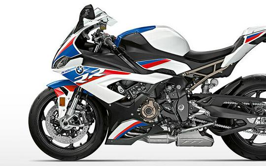 BMW Motorrad S 1000 RR Light White / Racing Blue / Racing Red