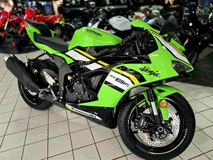 2025 Kawasaki Ninja ZX-6R KRT Edition ABS