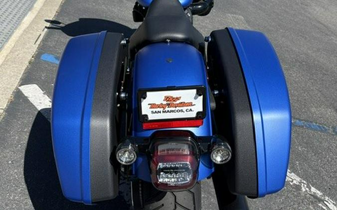 2026 Harley-Davidson® Low Rider® ST Aurora Blue Denim Black Trim