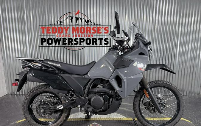 2023 Kawasaki KLR 650 ABS Pearl Storm Grey