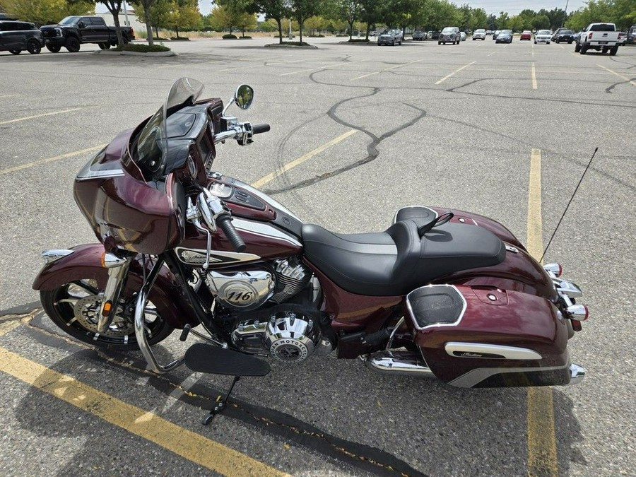 2024 Indian Motorcycle® Chieftain® Limited with Powerband Audio Package Maroon Metallic/Graphics