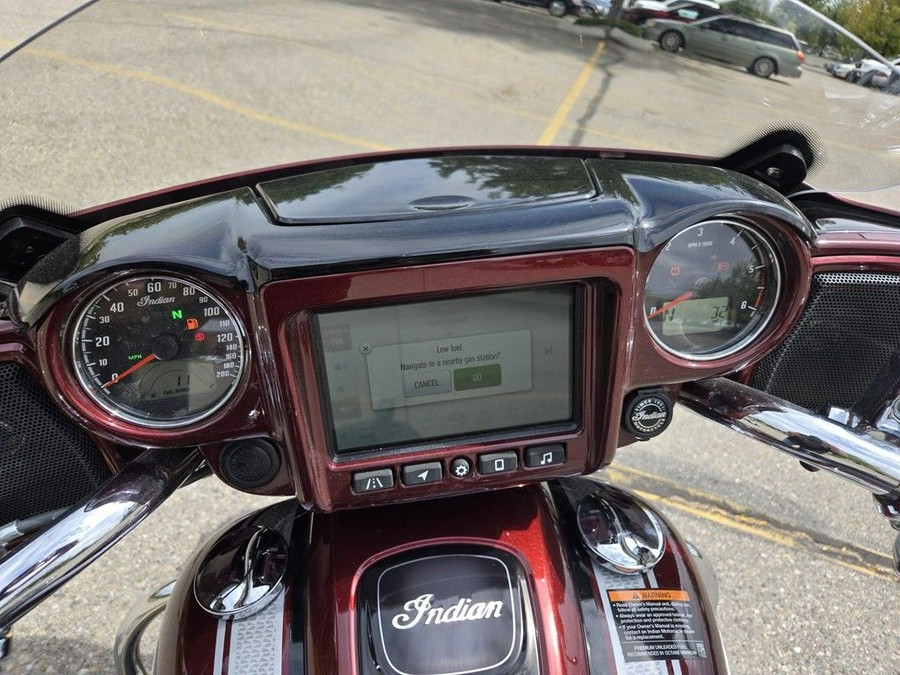 2024 Indian Motorcycle® Chieftain® Limited with Powerband Audio Package Maroon Metallic/Graphics