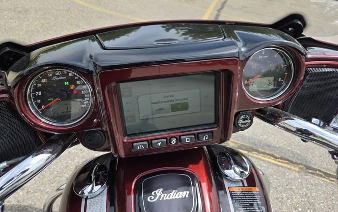 2024 Indian Motorcycle® Chieftain® Limited with Powerband Audio Package Maroon Metallic/Graphics