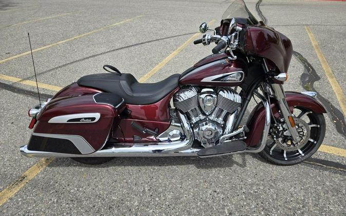2024 Indian Motorcycle® Chieftain® Limited with Powerband Audio Package Maroon Metallic/Graphics