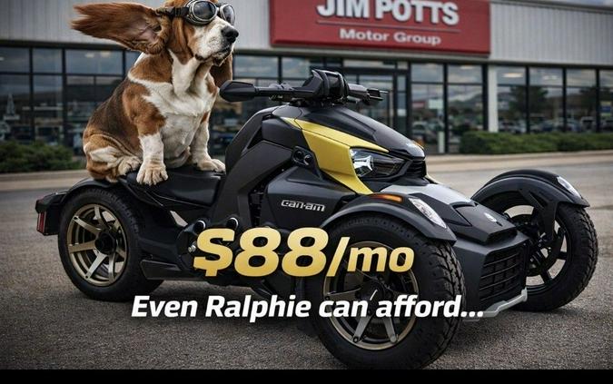 2025 Can-Am® Spyder RT Limited Dark Wheels
