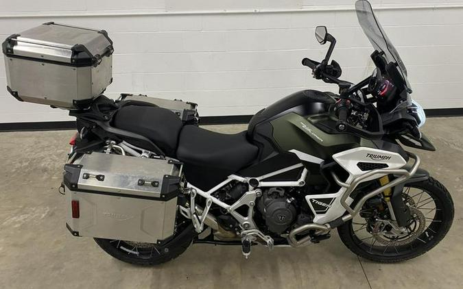 2023 Triumph Tiger 1200 Rally Explorer Matte Khaki Green