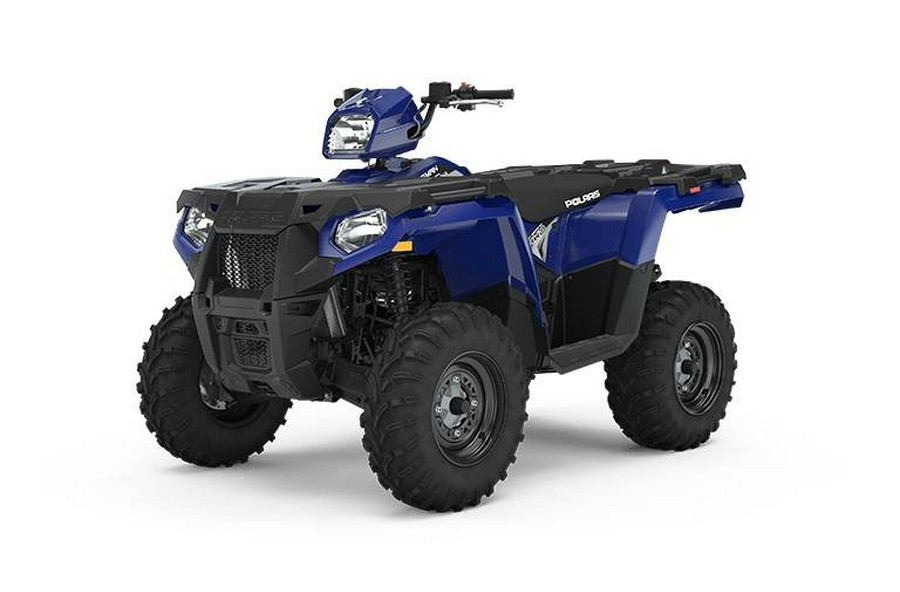 2020 Polaris SPORTSMAN 450 H.O. EPS SONIC BLUE with PLOW