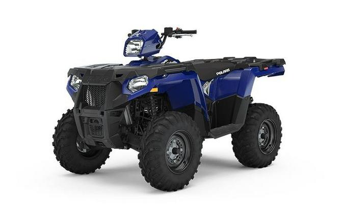 2020 Polaris SPORTSMAN 450 H.O. EPS SONIC BLUE with PLOW