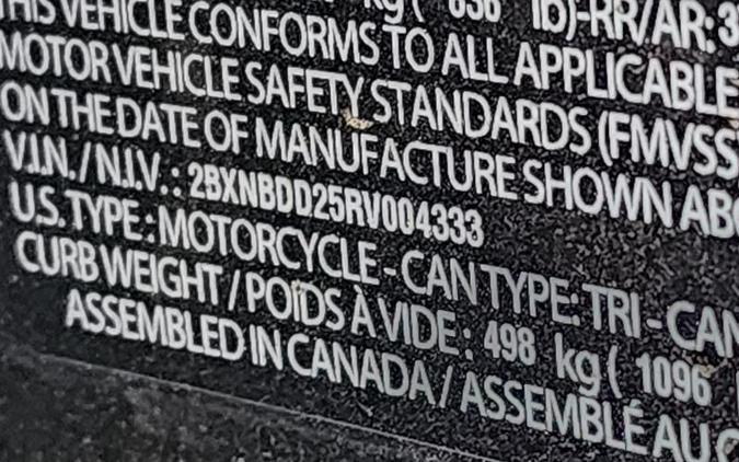 2024 Can-Am® Spyder RT Sea-To-Sky