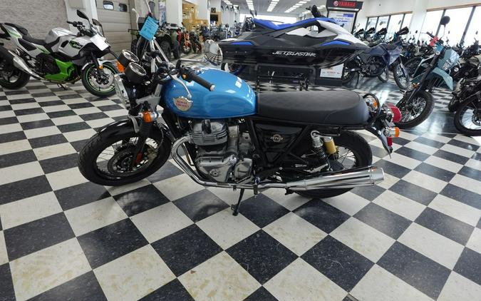 2022 Royal Enfield Int650 Ventura Blue