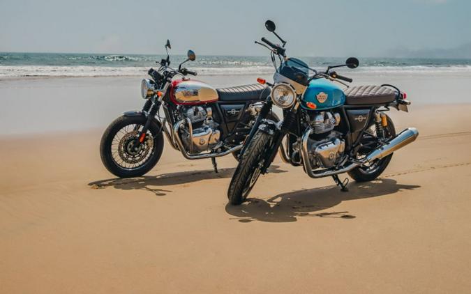 2022 Royal Enfield Int650 Ventura Blue