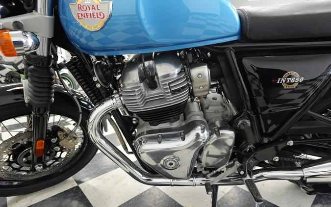 2022 Royal Enfield Int650 Ventura Blue