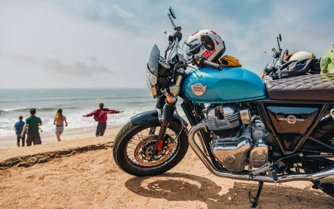 2022 Royal Enfield Int650 Ventura Blue