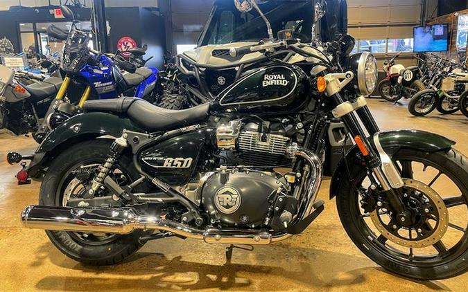 2024 Royal Enfield Super Meteor 650 Interstellar Green