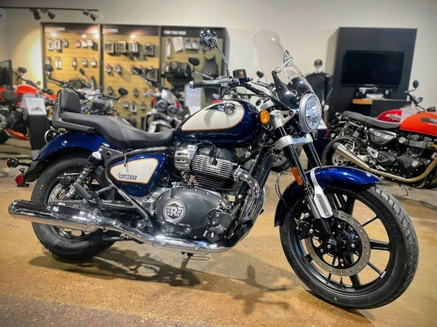 2024 Royal Enfield Super Meteor 650 Celestial Blue