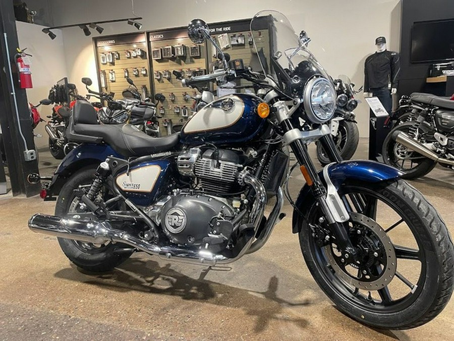 2024 Royal Enfield Super Meteor 650 Celestial Blue