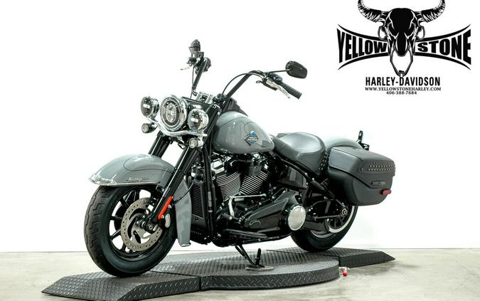 2026 Harley-Davidson® Heritage Classic Dark Billiard Gray - Black w/Cast Wheels