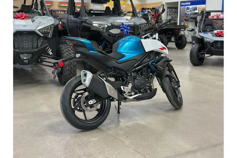 2024 CFMOTO C450NK: ZEPHYR BLUE