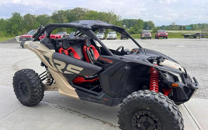 2022 Can-Am® Maverick X3 X rs Turbo RR With Smart-Shox Desert Tan / Carbon Black / Can-a