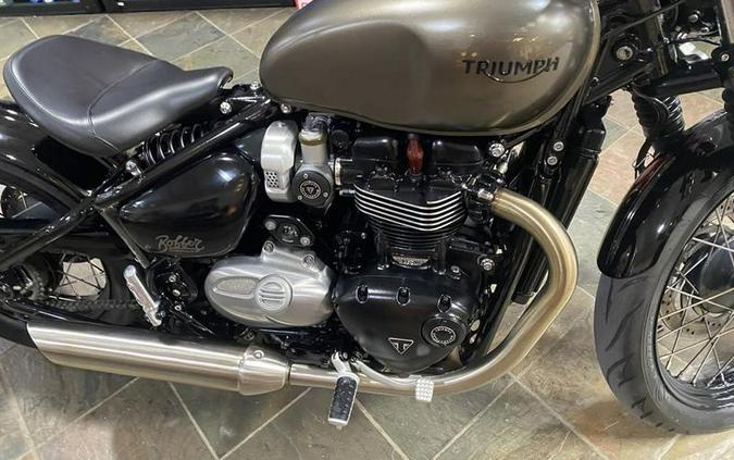 2017 Triumph Bonneville Bobber Ironstone