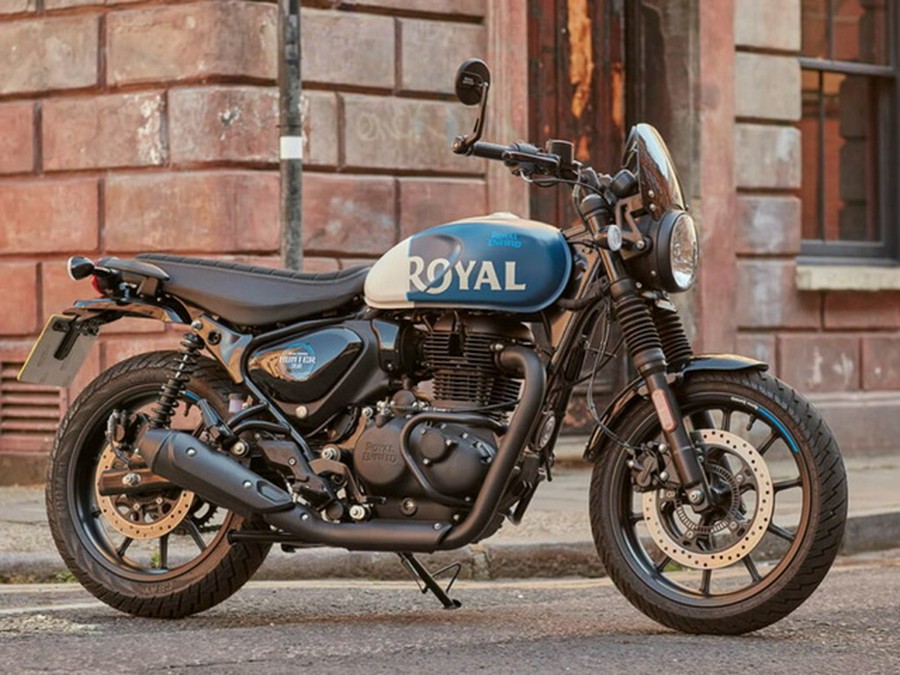 2023 Royal Enfield Hunter 350 Rebel Blue