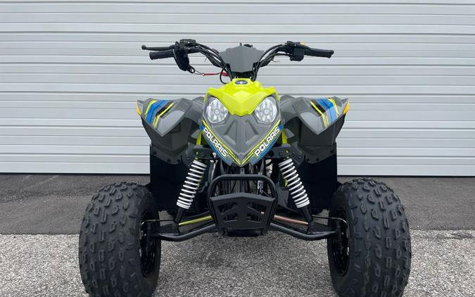 2023 Polaris Industries Outlaw 110 EFI Avalanche Gray/Lime Squeeze