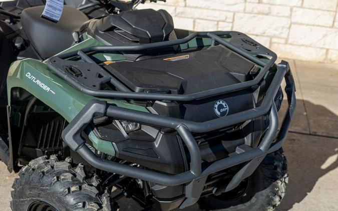 New 2024 CAN-AM OUTLANDER PRO HD7 TUNDRA GREEN