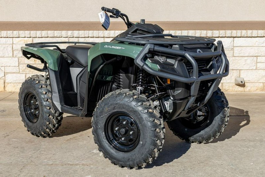 New 2024 CAN-AM OUTLANDER PRO HD7 TUNDRA GREEN