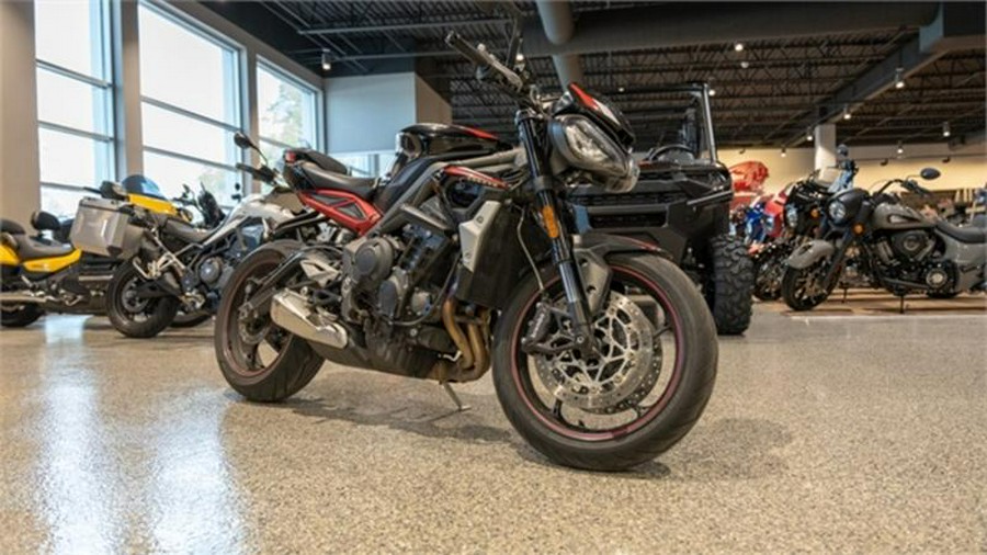 2020 Triumph Street Triple R Sapphire Black