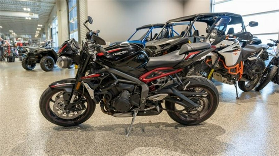 2020 Triumph Street Triple R Sapphire Black