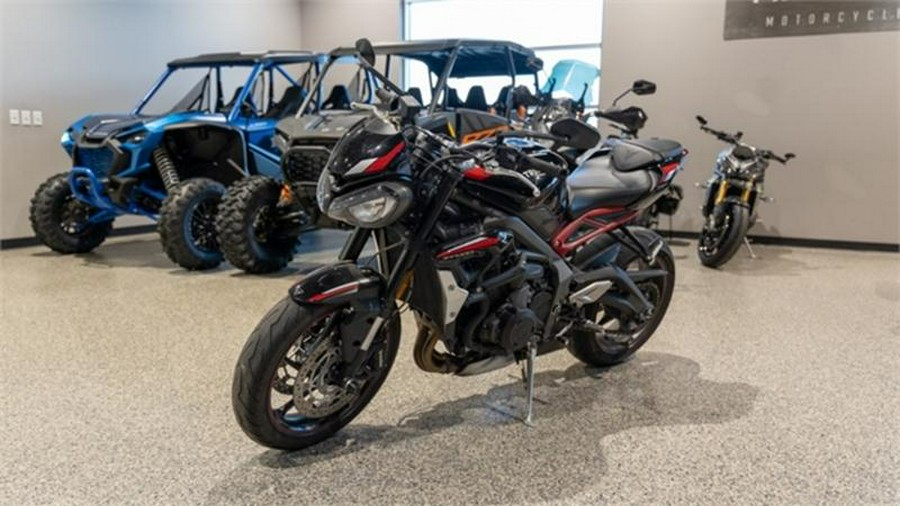 2020 Triumph Street Triple R Sapphire Black