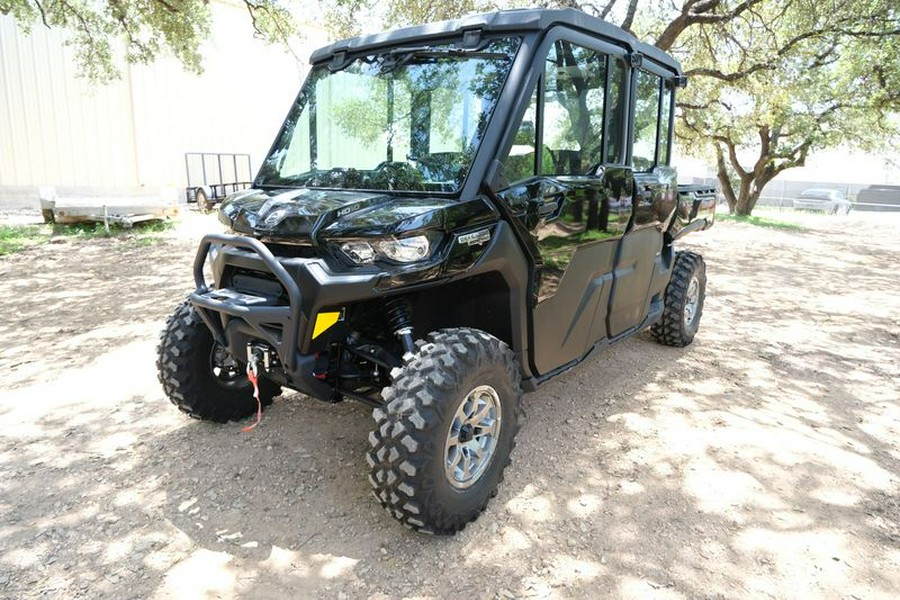 New 2024 CAN-AM DEFENDER MAX LONE STAR CAB HD10 NIGHT BLACK