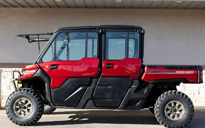 New 2024 CAN-AM DEFENDER MAX LIMITED HD10 FIERY RED