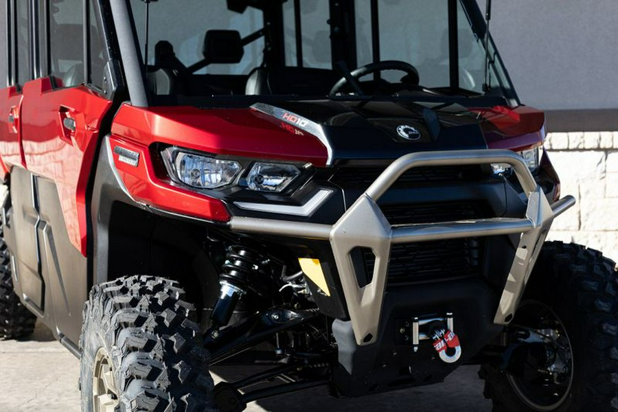 New 2024 CAN-AM DEFENDER MAX LIMITED HD10 FIERY RED