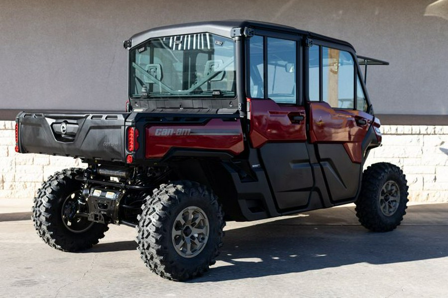 New 2024 CAN-AM DEFENDER MAX LIMITED HD10 FIERY RED