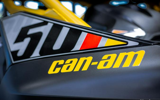 2024 Can-Am® Maverick R X RS with Smart-Shox Carbon Black & Neo Yellow