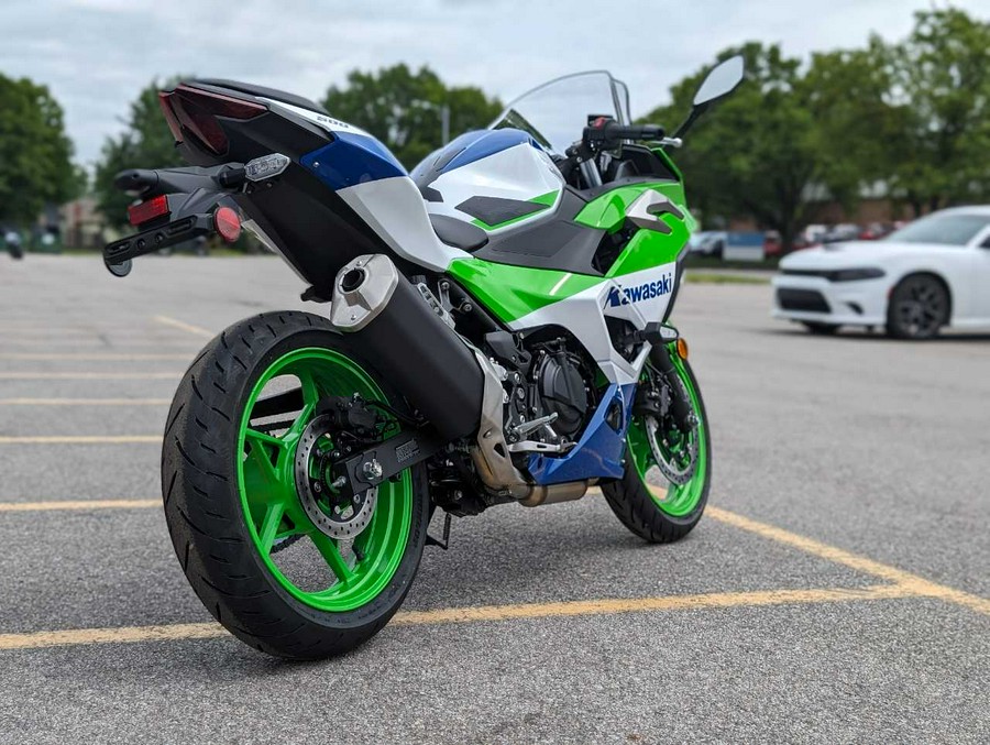 2024 Kawasaki Ninja® 500 SE 40th Anniversary Edition ABS