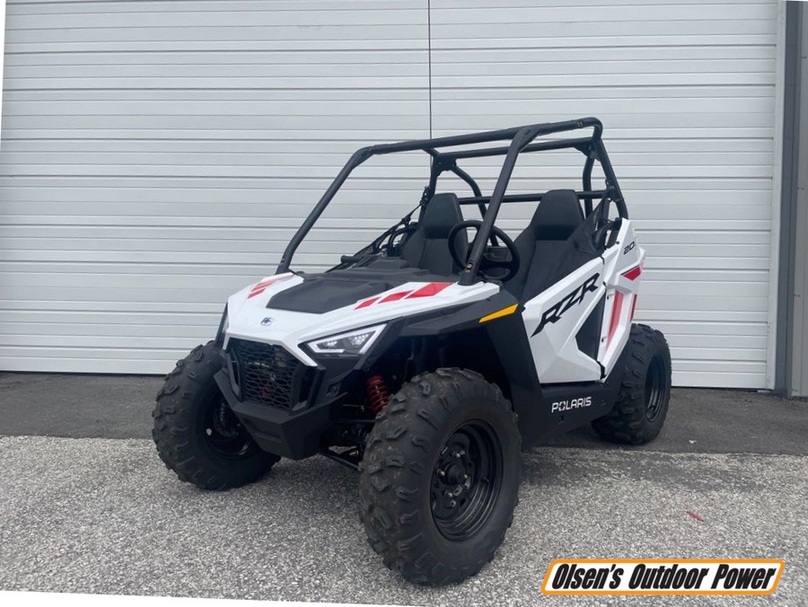 2023 Polaris Industries RZR 200 EFI White Lightning/Indy Red