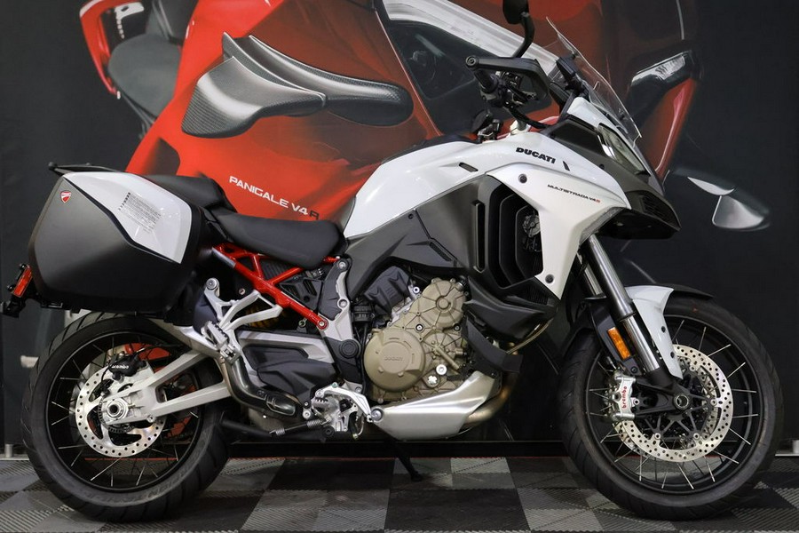 2024 Ducati Multistrada V4 S Travel & Radar Iceberg White