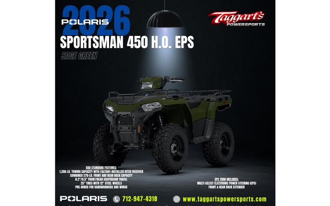 2026 Polaris Sportsman® 450 H.O. EPS
