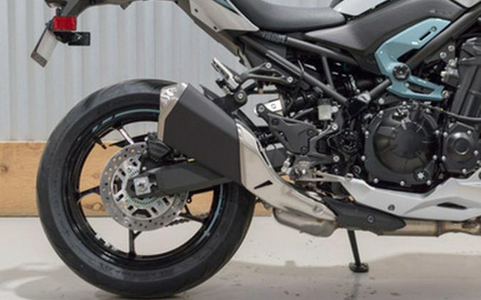 2025 Kawasaki Z900 ABS Galaxy Silver/Metallic Spark Black