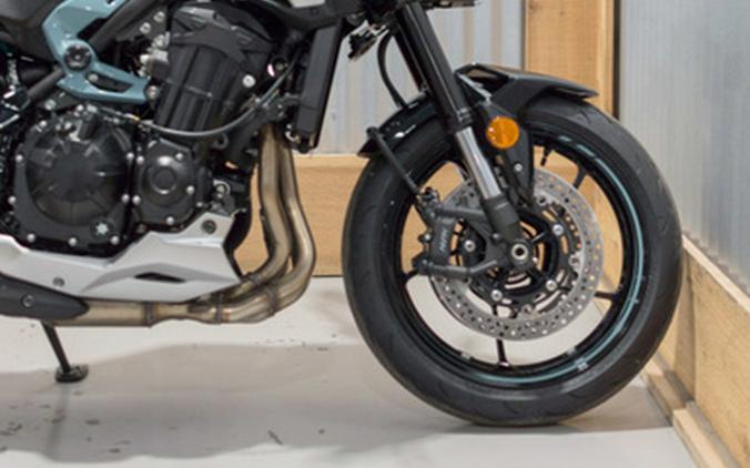 2025 Kawasaki Z900 ABS Galaxy Silver/Metallic Spark Black