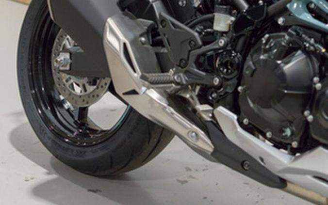 2025 Kawasaki Z900 ABS Galaxy Silver/Metallic Spark Black