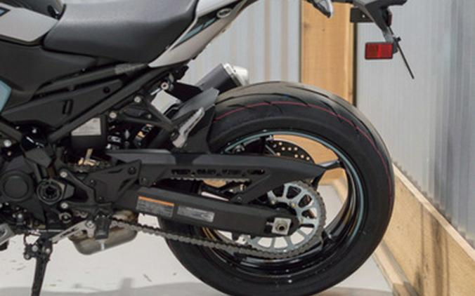 2025 Kawasaki Z900 ABS Galaxy Silver/Metallic Spark Black