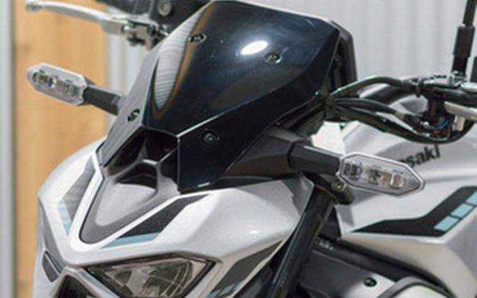 2025 Kawasaki Z900 ABS Galaxy Silver/Metallic Spark Black