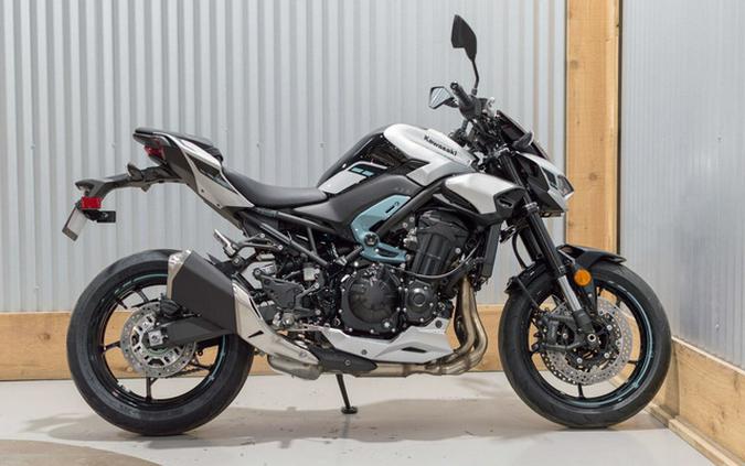 2025 Kawasaki Z900 ABS Galaxy Silver/Metallic Spark Black